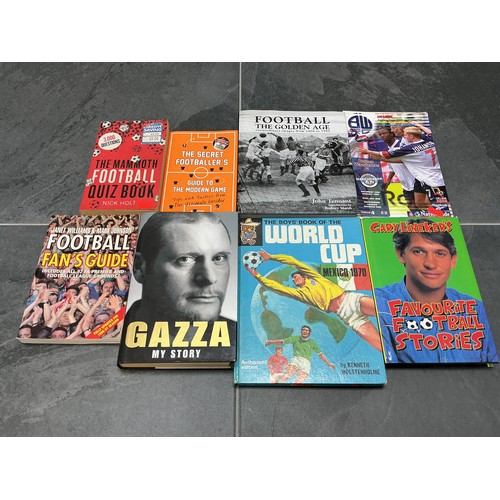 Selection of Football Related Books and Programmes
