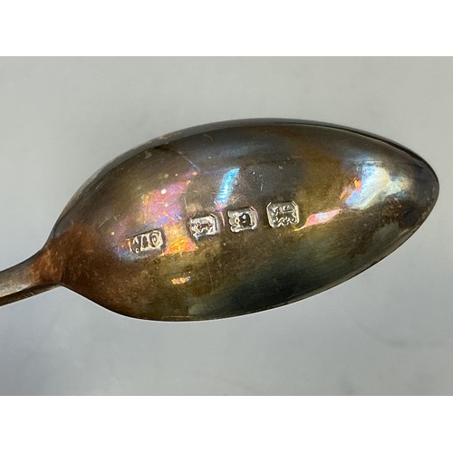 41 - Set of 6 Hallmarked London Silver Tea Spoons (Case a/f)