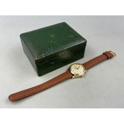 51 - A 1960s Rolex Air-King Gents 25 Jewels Automatic Watch - 5506 Ref No, 1530 Cal, 46350, 40 Microns Go... 