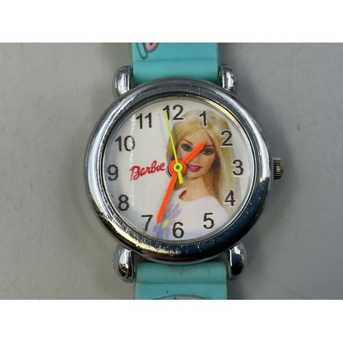 92 - Girls Barbie Watch with Rubberised Strap (Working)