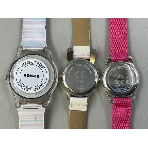 151 - Three Working Boys & Girls Watches includes Zeigler, Tikkers, and Little Tix