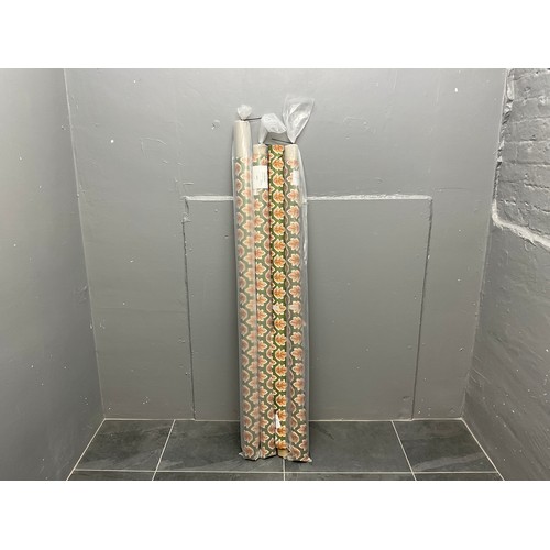 61 - Four Rolls of Moksha Juniper Fabric, Approx 145cm Width