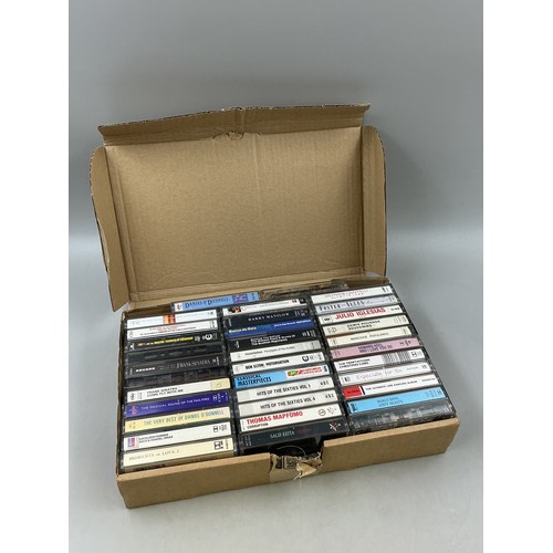 638 - Selection of 35 Audio Cassettes
