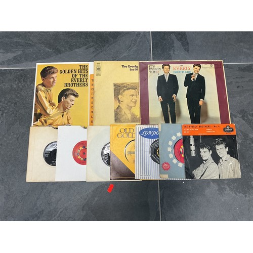 669 - The Everly Brothers Vinyl - Includes Three LPs (It's Everly Time, End of An Era, And The Golden Hits... 