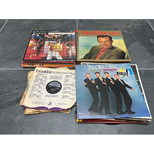 674 - A Large Selection of Vinyl LPs, 12