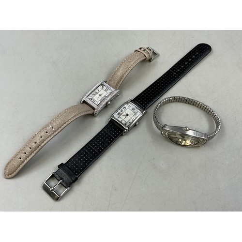 135 - Three Ladies Quartz Watches - Includes Avon, Marks & Spencers, And Next. Working