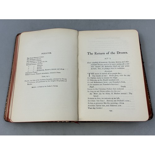 304 - Antique Book The Poetical Works of Robert Browning First Series in used condition