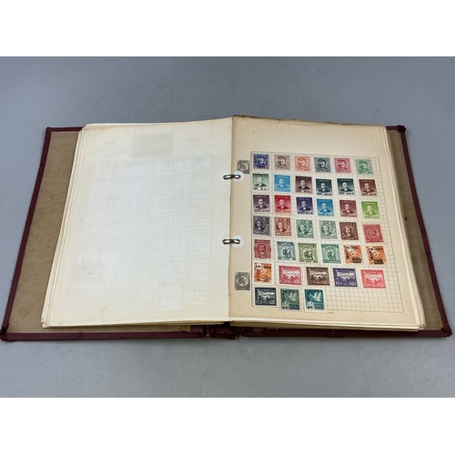 444 - Ace Britannia Stock Album Containing a Selection of Worldwide Stamps including Great Britain, Common... 