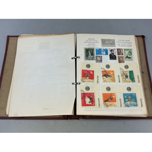444 - Ace Britannia Stock Album Containing a Selection of Worldwide Stamps including Great Britain, Common... 