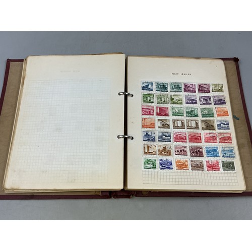 444 - Ace Britannia Stock Album Containing a Selection of Worldwide Stamps including Great Britain, Common... 