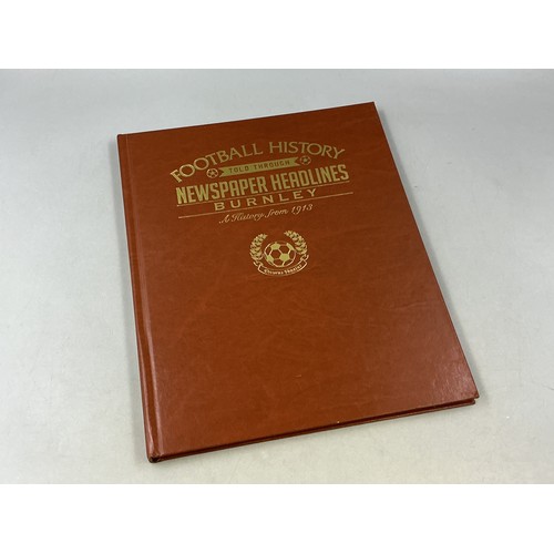 467 - Burnley FC Newspaper Headline Football History from 1913