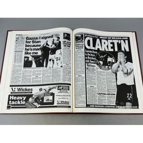 467 - Burnley FC Newspaper Headline Football History from 1913