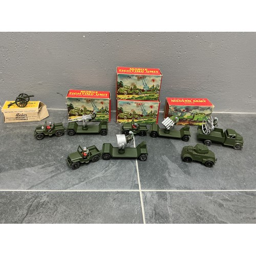 83 - Four Vintage, Rare, Boxed Lone Star ' Modern Army Series' Die-Cast Models to Include, Twin Pom-Pom T... 