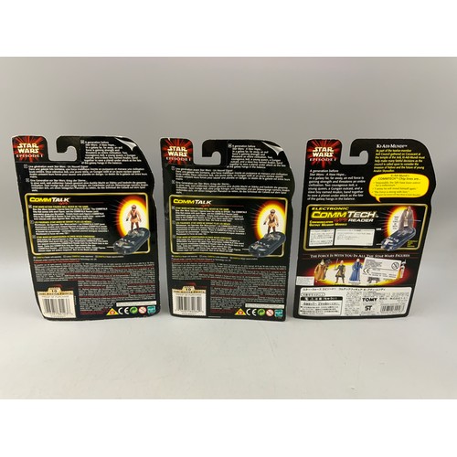 100 - Three Boxed Star Wars Episode 1 Collection 3 Figures To Include A Hasbro 1999 Ki-Adi-Mundi Figure, A... 