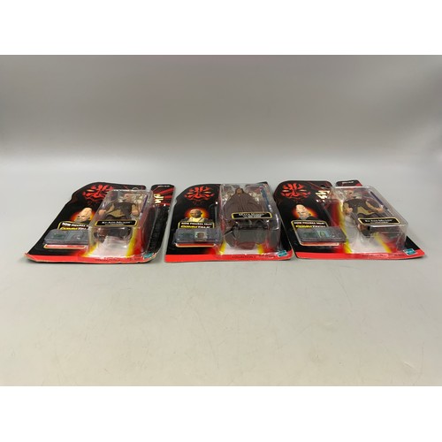 100 - Three Boxed Star Wars Episode 1 Collection 3 Figures To Include A Hasbro 1999 Ki-Adi-Mundi Figure, A... 