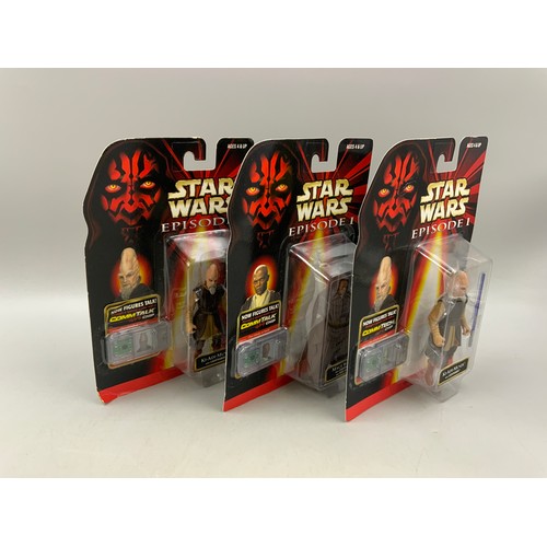 100 - Three Boxed Star Wars Episode 1 Collection 3 Figures To Include A Hasbro 1999 Ki-Adi-Mundi Figure, A... 