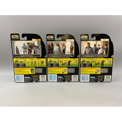 102 - Three Boxed Star Wars, The Power Of The Force Collection 1 Figures to Include A Hasbro 1998 Mon Morg... 