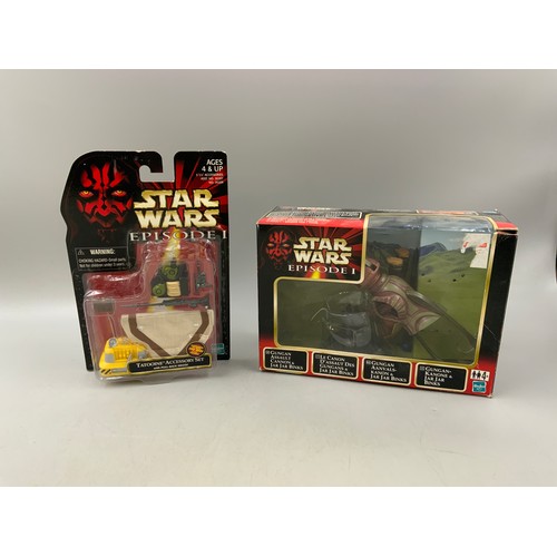 97 - Two Star Wars Episode 1 Items to Include A Hasbro 1998 Boxed Unopened Tatooine Accessory Set & A... 