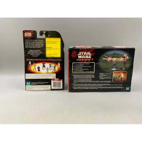 97 - Two Star Wars Episode 1 Items to Include A Hasbro 1998 Boxed Unopened Tatooine Accessory Set & A... 