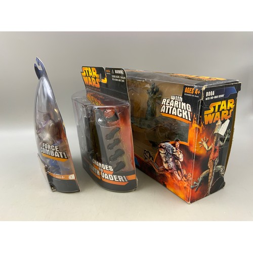 110 - Three Hasbro 2005 Star Wars Revenge of The Sith Figures To Include A Sealed Boxed Anakin Skywalker F... 