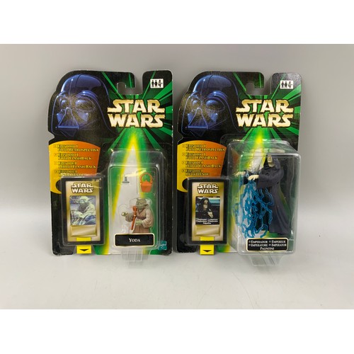 109 - Two Boxed Hasbro Star Wars Episode I Figures and Photo Flashbacks To Include Yoda and A Foreign Edit... 