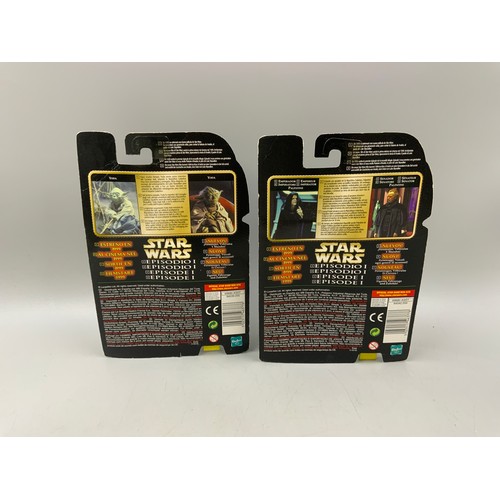109 - Two Boxed Hasbro Star Wars Episode I Figures and Photo Flashbacks To Include Yoda and A Foreign Edit... 