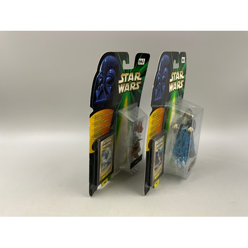 109 - Two Boxed Hasbro Star Wars Episode I Figures and Photo Flashbacks To Include Yoda and A Foreign Edit... 