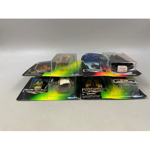 103 - Four Boxed Star Wars The Power Of The Force Figures To Include A Hasbro 1997 Princess Leia Organa Fi... 