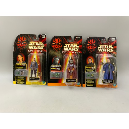 101 - Three Boxed Star Wars Episode Figures to Include Two Collection 2 Hasbro 1999 Figures, A Palatine Fi... 