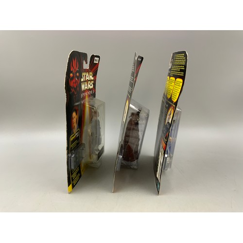 101 - Three Boxed Star Wars Episode Figures to Include Two Collection 2 Hasbro 1999 Figures, A Palatine Fi... 