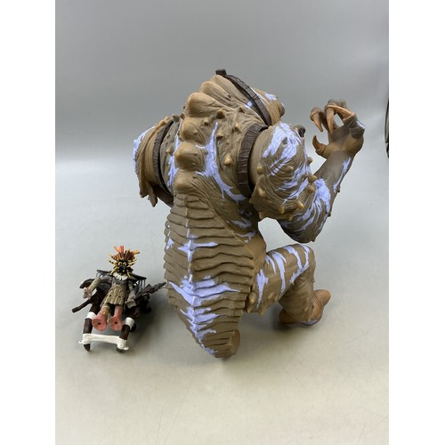 125 - Star Wars Hasbro 2008 30th Anniversary Battle Rancor (with Felucian Rider and Saddle) Pre-Owned