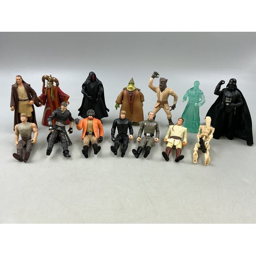 136 - Large Selection of Star Wars Hasbro 90s Figurines, Some As Found. Pre-Owned