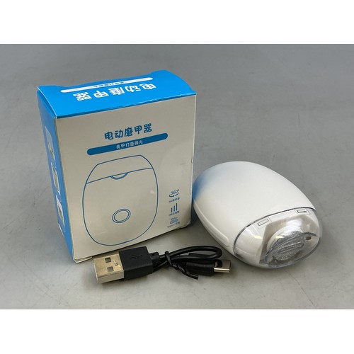 4 - Electronic Nail Cutter / File in Box
