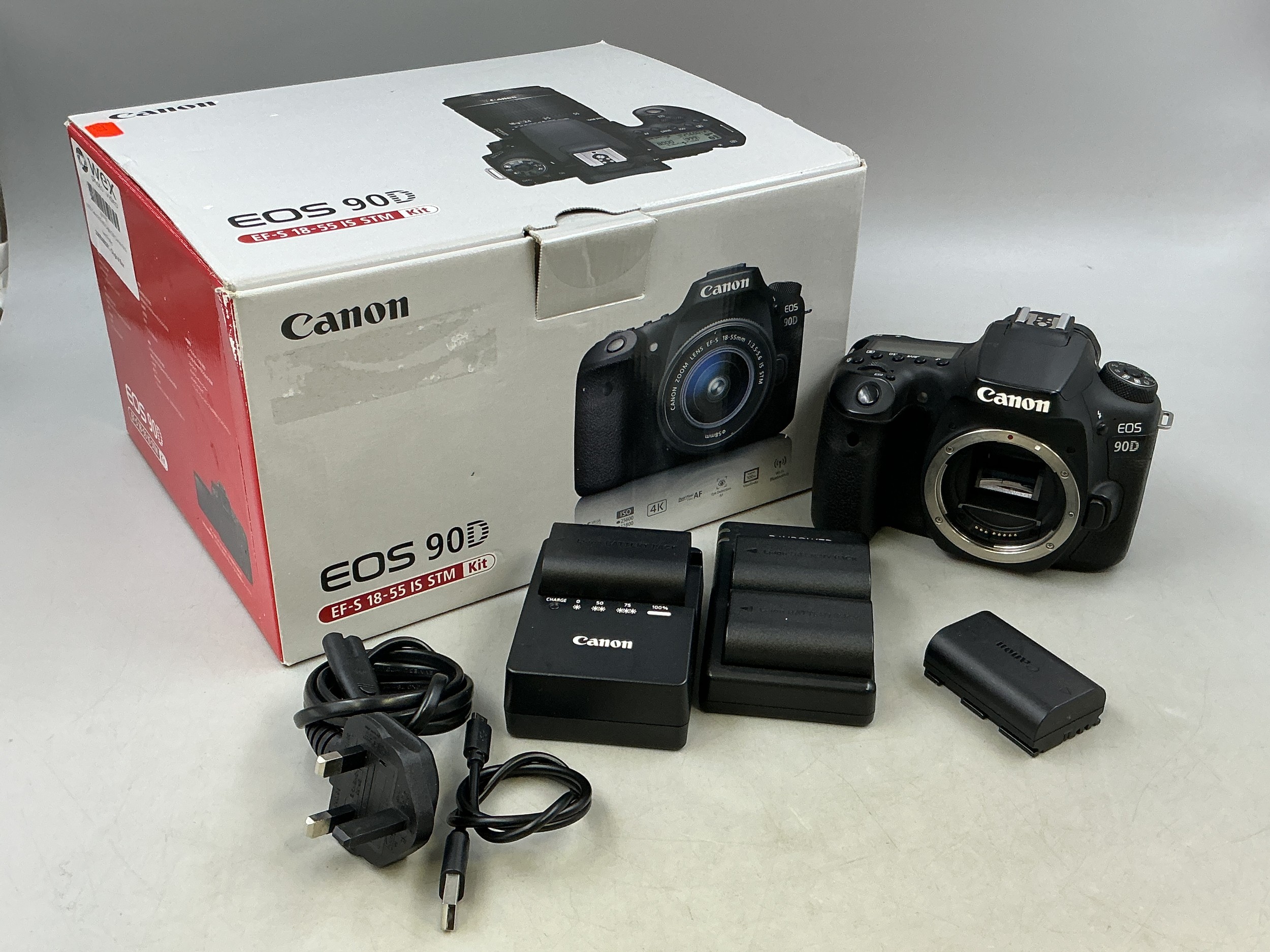 Canon EOS 90D Camera - Spares or Repairs, No Lens, Error Code 20 ...