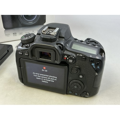 Canon EOS 90D Camera - Spares or Repairs, No Lens, Error Code 20 ...