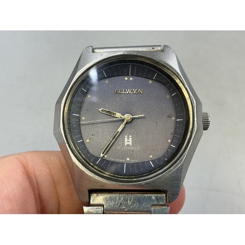 85 - Allwyn 17 Jewels Mechanical Gents Watch (Working)