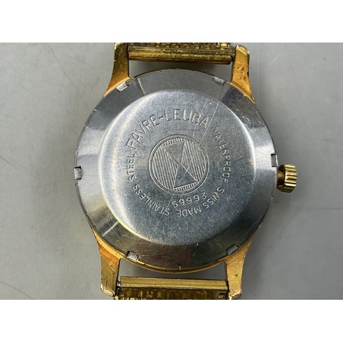 90 - Favre -Leuba Duomatic Day / Date Gent's Watch (a/f)