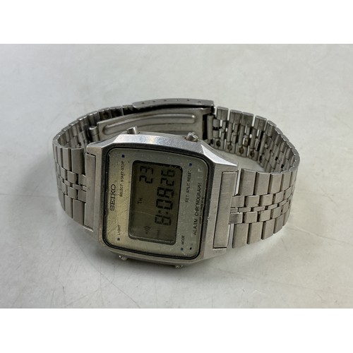 96 - Vintage Seiko Alarm Chronograph Gent's Watch (Working)