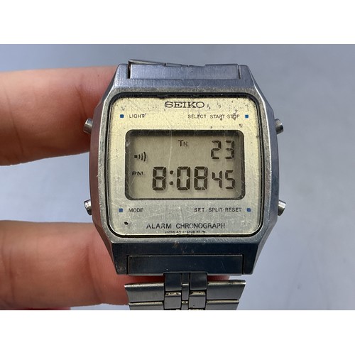 96 - Vintage Seiko Alarm Chronograph Gent's Watch (Working)