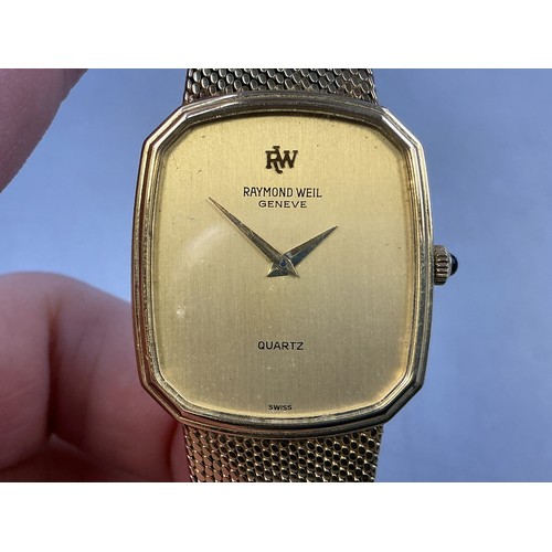 106 - Raymond Weil Geneve Quartz Gent's Dress Watch (Working)