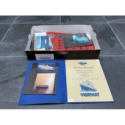 805 - Collection of Norwegian/Scandinavian Maritime Pictures, Postcards, Certificate and more