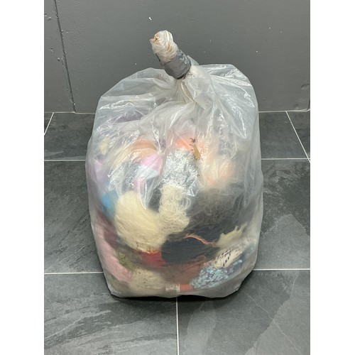 833 - Large Bag of Assorted Yarn