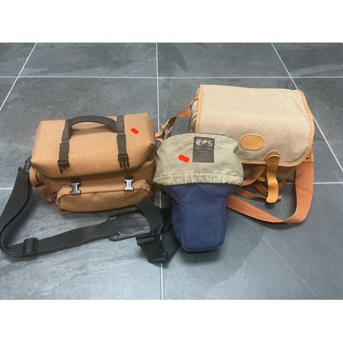 834 - Three Camera Bags - Includes Nifco, Miranda, And Camera Care Systems. As Found
