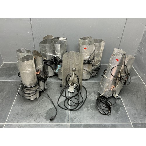 858 - Fourteen Hydroponic Lights - Untested