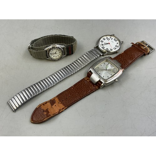 Three Quartz Watches - Includes Reflex, And Pulse. Working