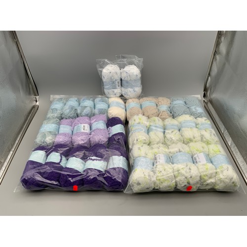 Thirty Two 25g Rolls of Sirdar Snuggly Snowflake Double Knitting Yarn