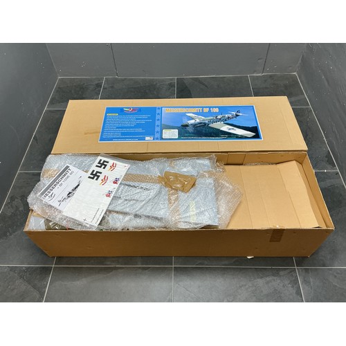 Seagull Models RC Messerschmitt BF 109 - WINGSPAN: 163cm, LENGTH: 156cm, ENGINE: 0.91 2- stroke glow 20cc, MOTOR SIZE: power 1800-200w