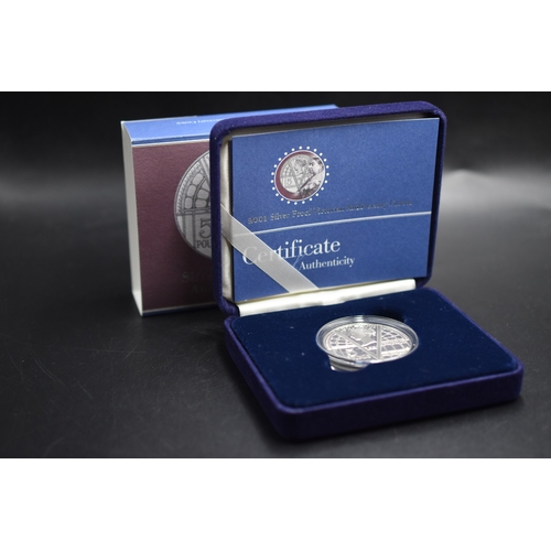 Royal Mint 2001 Silver Proof Victorian Anniversary Crown Complete in Presentation Box with COA.&nbsp;&nbsp;