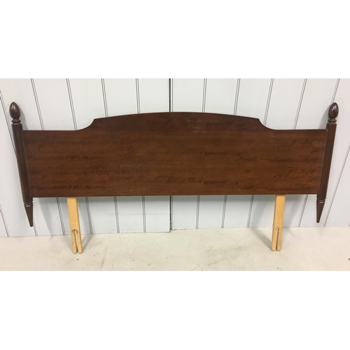 215 - A vintage kingsize Mahogany headboard.
Dimensions(cm) H 62 W153 D5