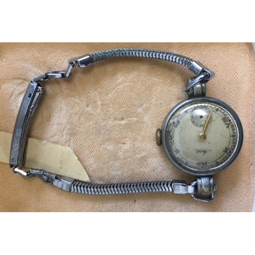 365 - A vintage Avia ladies watch. Dates from c.1930's.
Bracelet engraved 